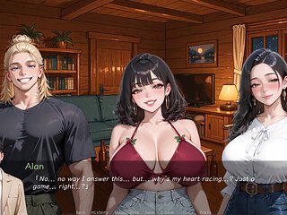 Cheating Finger Blasting- Ntr'd by My Friend #8 Ai Porn Game Gameplay