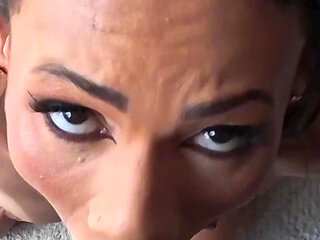 Eat Fuck and Repeat - Rough Sex All Day with Tattooed Latina Doggy Style and Cowgirl in POV