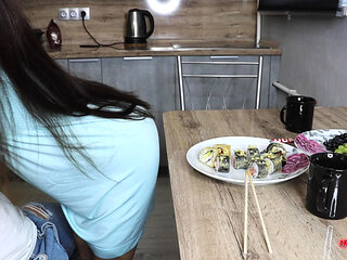 I Invited My Classmate to Visit. Cum in Pussy