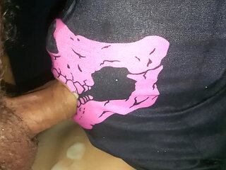 My mouth and throat are fucked with a huge cock