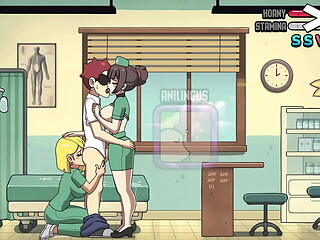 Problematic Subjects (ep 5) &quot_Threesome with both hot nurses&quot_