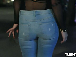 TUSHYRAW Petite Blonde Loves Nothing More Than Gaping - Leah Lee