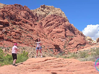 Behind the Scenes Photo Shoot - Ashley at Red Rock Canyon