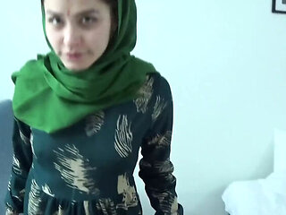 Muslim Teen Afghan Neighbor Fucked Hard POV - Blowjob and Cum in Mouth