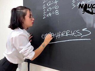Rebellious student has fun before starting classes