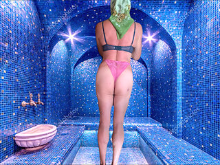 I'm in the bathhouse, come and be my husband