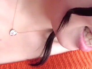 Slick Oil Soaked Gulp with a Smiling F Cup Tease in a Full Body Slippery Feast Part.1