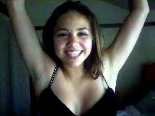 Amateur Babe in Glasses jerks cock for facial