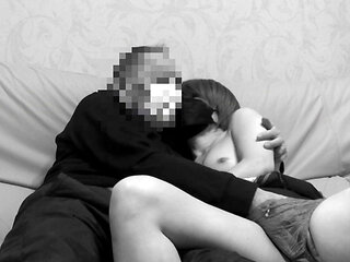 POV with an affair partner on the sofa