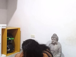 Hot friend sends me video in lingerie.