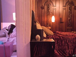 Shay Sights MILF Hears Stepdaughter Maya Woulfe Moaning - Joins Her For Wet Lesbian Sex & Pussy Eating