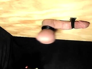 RUBBER MALLET SPANKING MACHINE  Gloryhole Ballbusting to