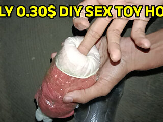 DIY Sex Toy Using Cotton,Bottle & Gloves - Silent& Safe