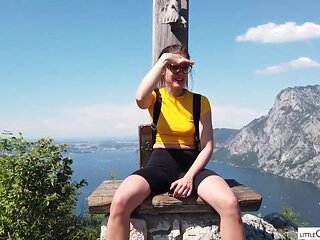 Pornlifestyle  Anal Shooting, Hiking in Austria - Little Caprice Dreams