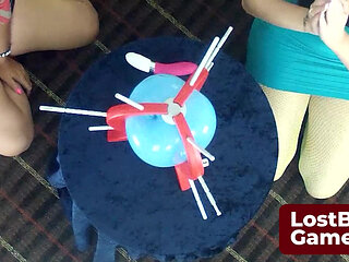 The Strip Prick Prick Bang loser got to pleasure herself on the couch