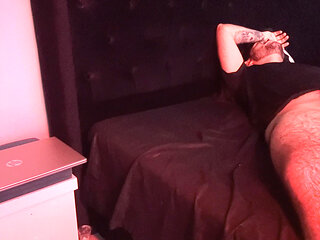 She Thinks There's No One Home and Climbs on Top of Him