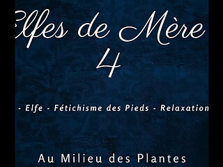 Les Elfes de M&egrave_re No&euml_l 4 - French dirty talk joi foot fetish