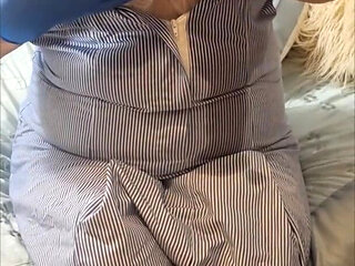 Naughty Nurse Julie - Oiled Tits & Bare Pussy Tease - 002-v-v-4-nurse-boobs