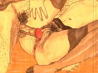 vintage erotic illustration