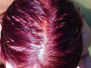 Real amateur Latina in hot POV blowjob and facial