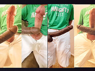 Big Black Cock Experience Causes Big Cumshot Twice