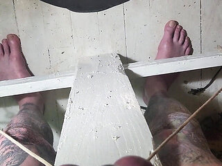 Goode Girl Unholy Crucifix Ballbusting Pt3