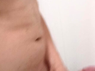 Mastrubation in bathroom