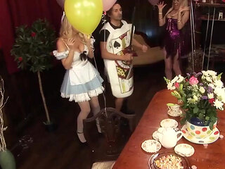 Theme party ended in orgy