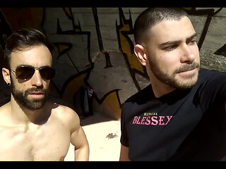 What Would You Do with These Two Macho in Front of You?