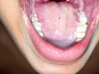 Cum shoot in my mouth & blowjob my woner big dick American