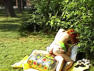 Wild anal at the park