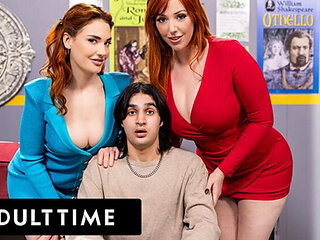 Stepmom Lauren Phillips Caught Lesbian Affair With Teacher Siri Dahl - Boy Watches MILFs