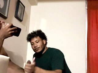 I was walking along the beach and I invited him to have a drink