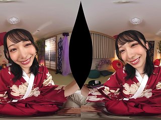 Japanese beautiful harlot VR incredible porn