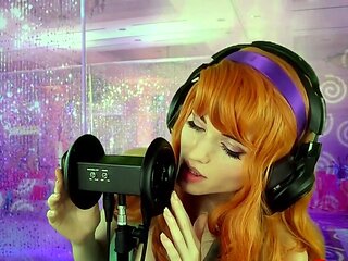 Curly Blonde Teen Records Solo Dildo Masturbation