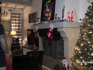 straight fucked by his friend for chirstmas