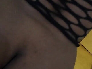 Stimulating My Clit with Wand Swc Doggy Cumming Hard