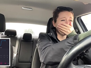 Going Thru a Drive Thru while Trying Not To CUM