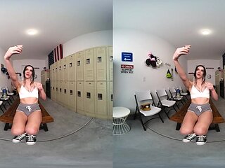 Observing Leah Hayes Plow Herself on a Faux-cock for You