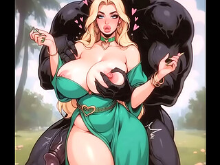 Hot Druid Wife Forest