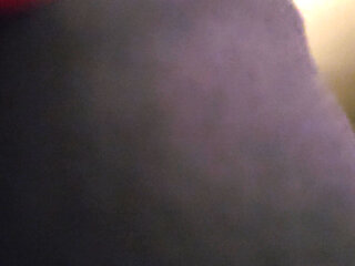 Semi-POV of me Stroking My Uncut Cock to Orgasm Where I Snort Like a Pig