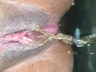 Hotwife Hard Fingering Husbnd and Pee