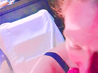 A Nighthore with 2 Phat Lips and thick Cum Stringers