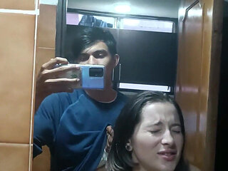 I SPY ON MY STEPSISTER TO FILM HER PART 2