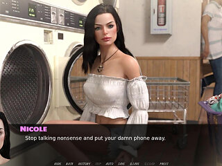 Exciting games: married wife doing naughty things with dildo outdoors and tells everything to her husband ep 11