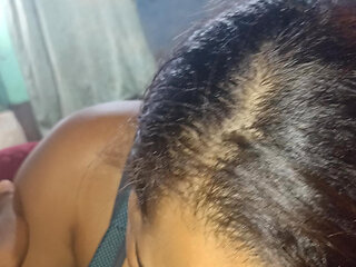 My wife giving blowjob