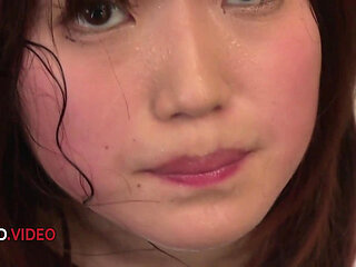 Compliant Japanese Teen Receives Multiple Facial Asian Cumshots After Hot Blowjob Session