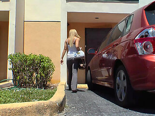 Submissive Britney Spears looking teen destroyed by bwc