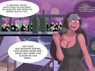 Steven hooks up with his busty cougar doctor