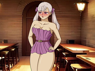 Cachipun With Waifu - Playing Rock, Paper, Scissors With Black Clover's Noelle Silva Until He Fucks Her